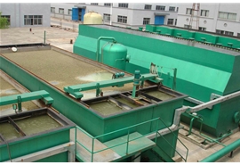 氣浮機(jī)現(xiàn)場